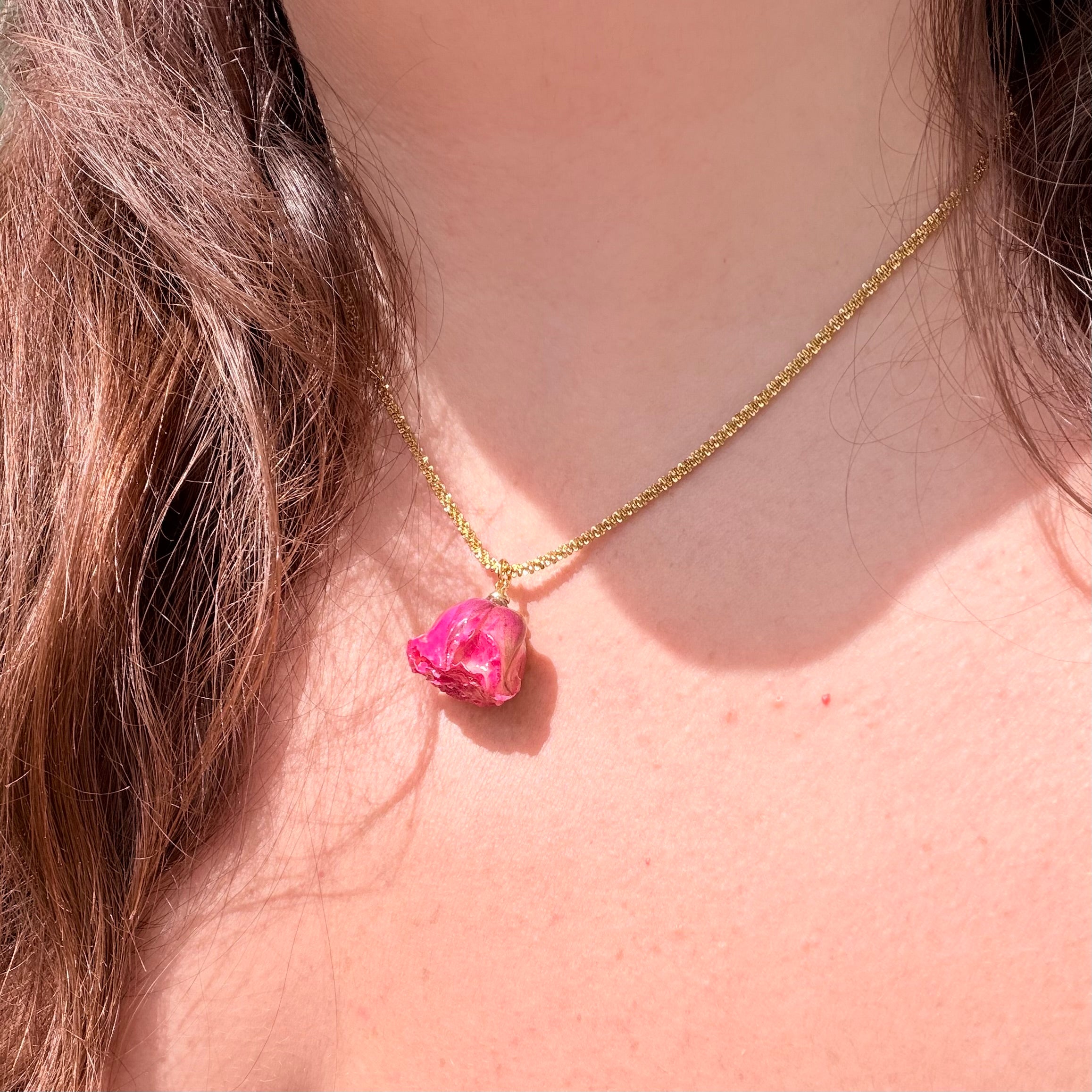 Charm Rosa eterna rosa