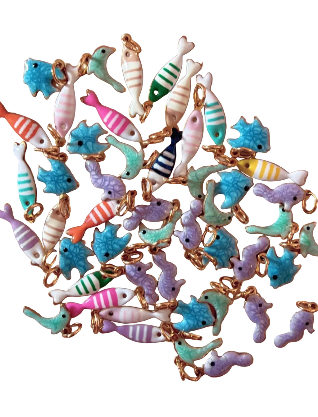 Charm pesciolino tropicale blu