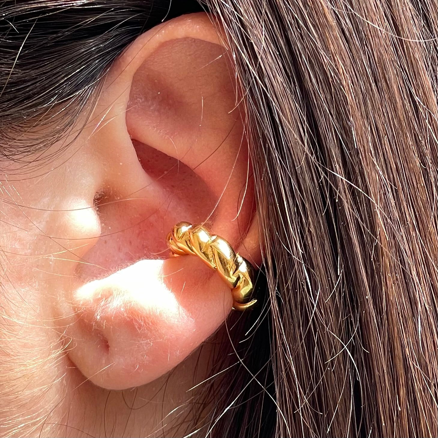 Ear cuff croissant piccolo in 2 colori