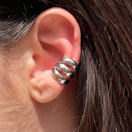 Ear cuff tris in 2 colori