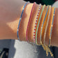 Bracciale con zirconi in 7 colori