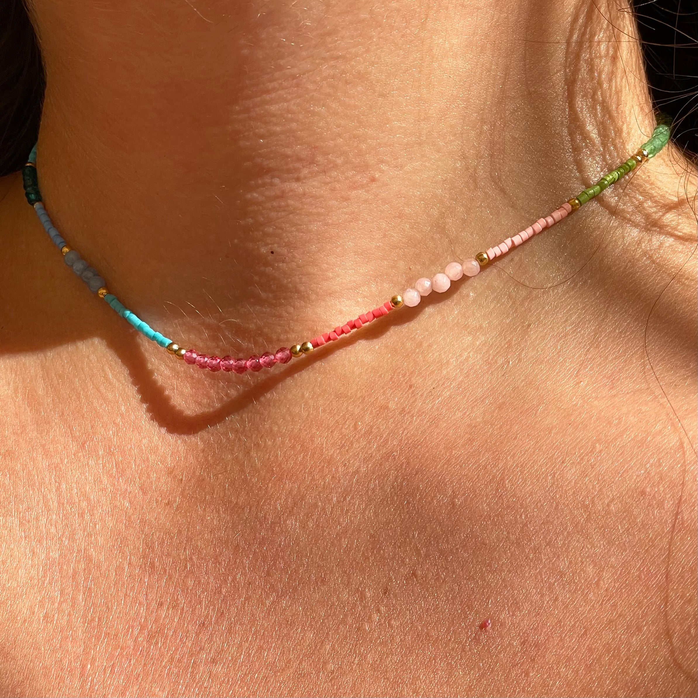 Collana raggio di luce