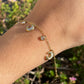 Bracciale lune perlate