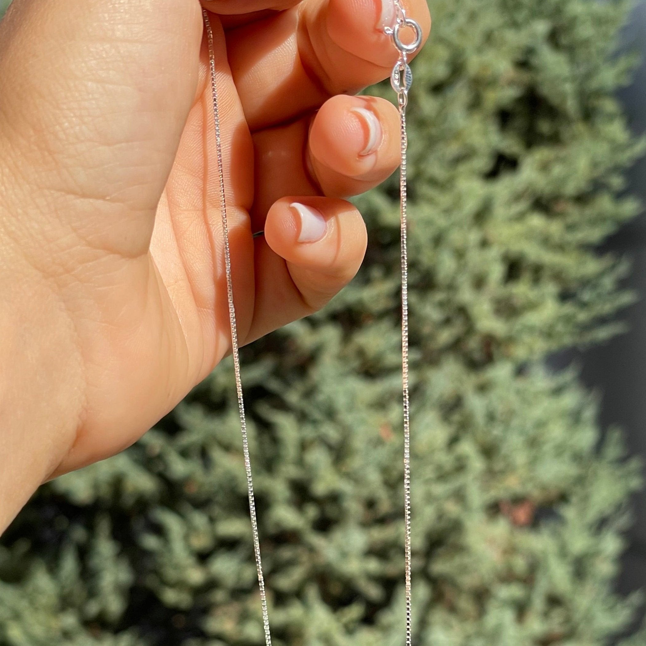 Collana filo in argento 925