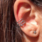 Ear cuff stelle, sole e luna in 2 colori