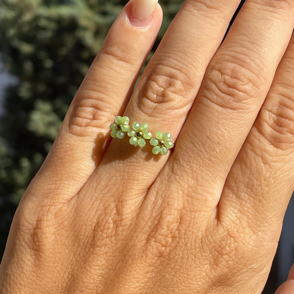 Anello flora in 9 colori