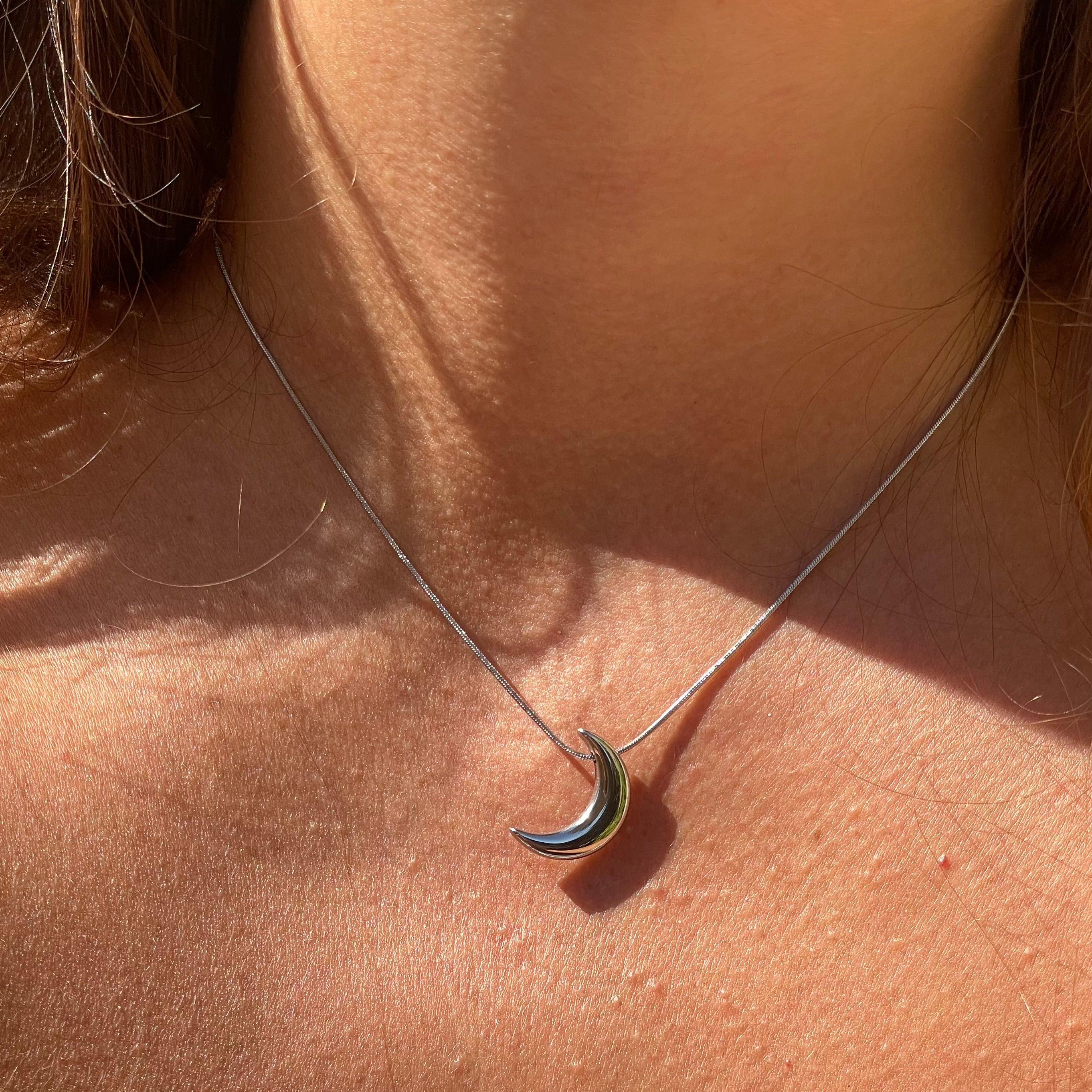 Collana luna in 2 colori