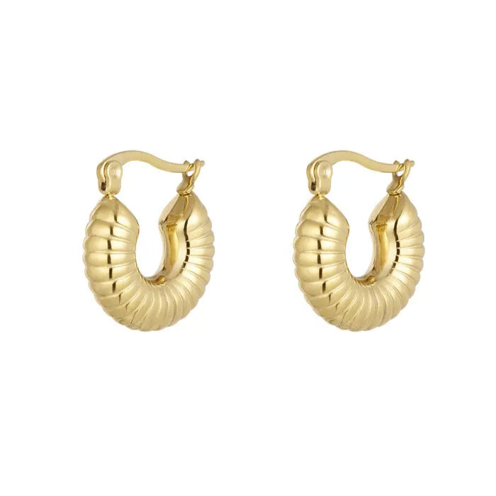 Orecchini Linee in 2 colori