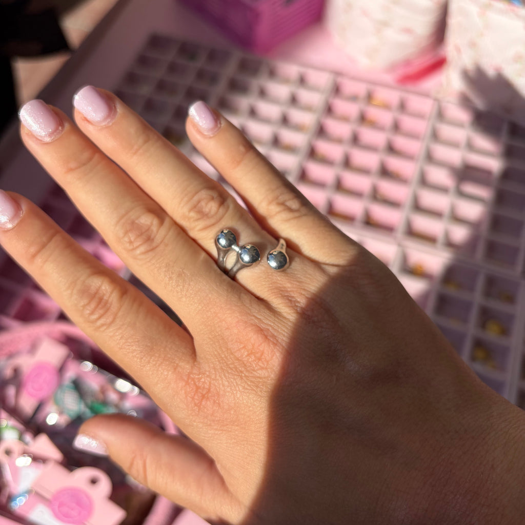 Anello balls in 2 colori