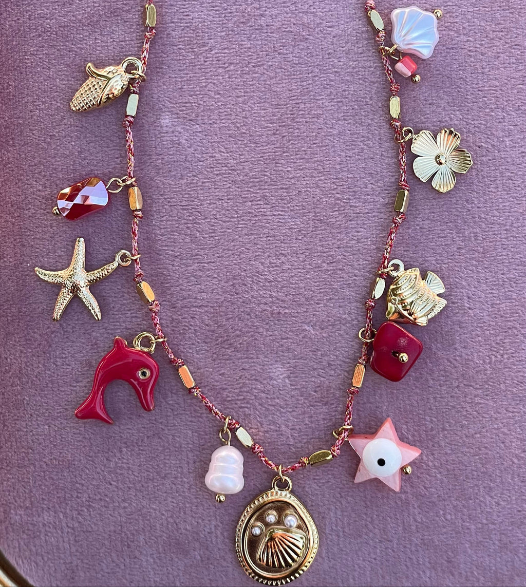 Collana piccolo oceano in 3 colori