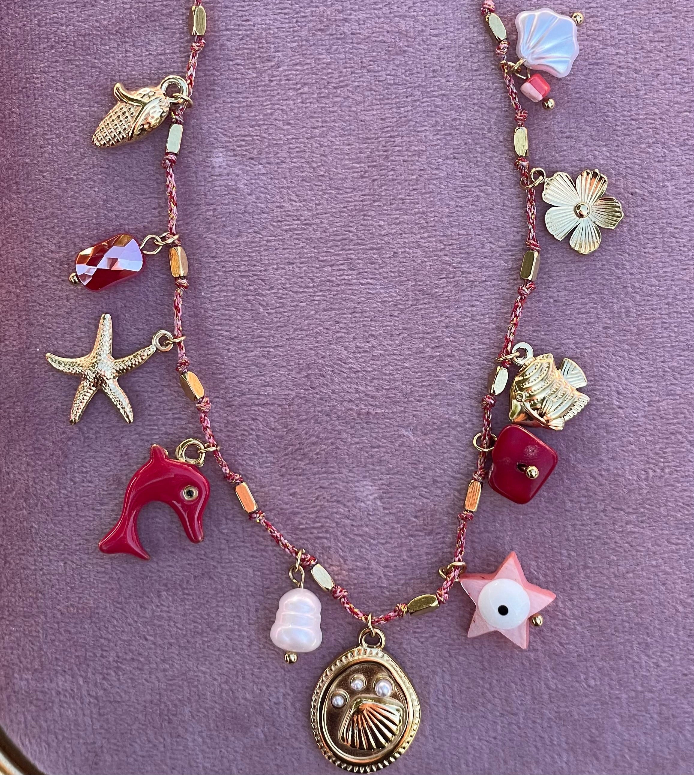 Collana piccolo oceano in 3 colori