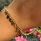 Bracciale con stelle e lune in 2 colori