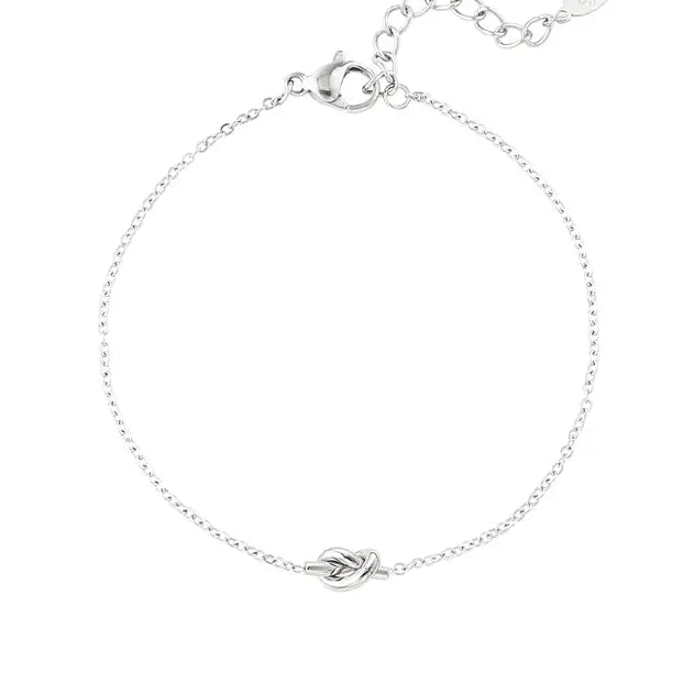 Bracciale nodo in 2 colori