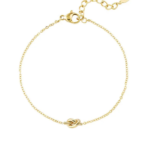 Bracciale nodo in 2 colori