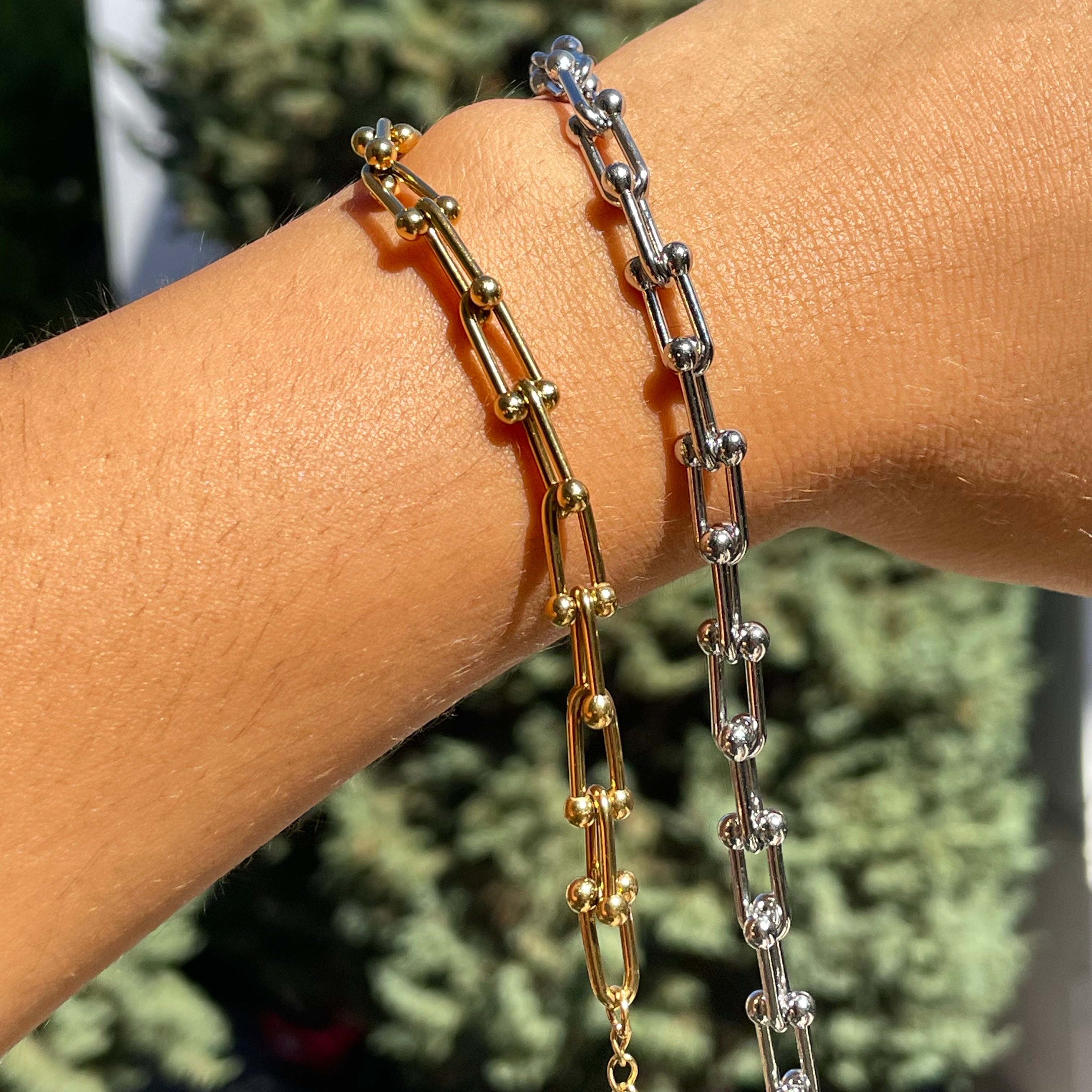 Bracciale bold chain in 2 colori
