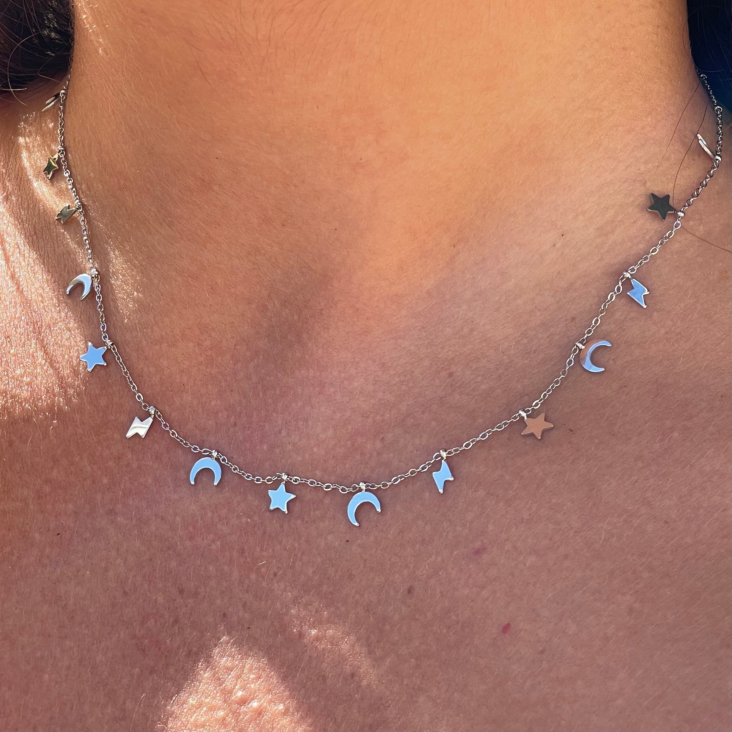 Collana universo in 2 colori