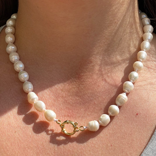 Collana perle di fiume