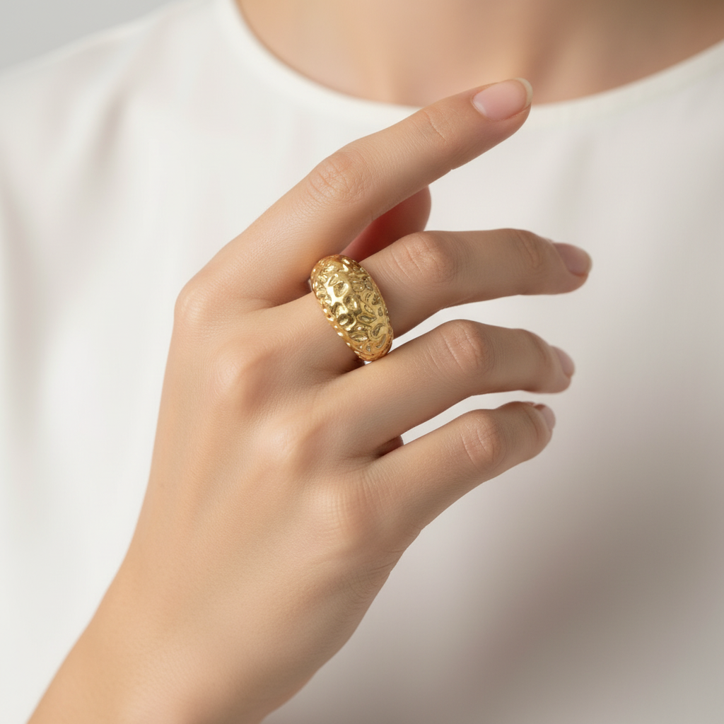 Anello leopard in 2 colori