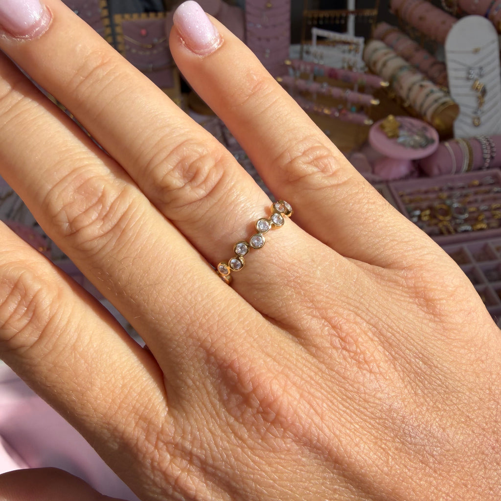 Anello sparkling in 2 colori