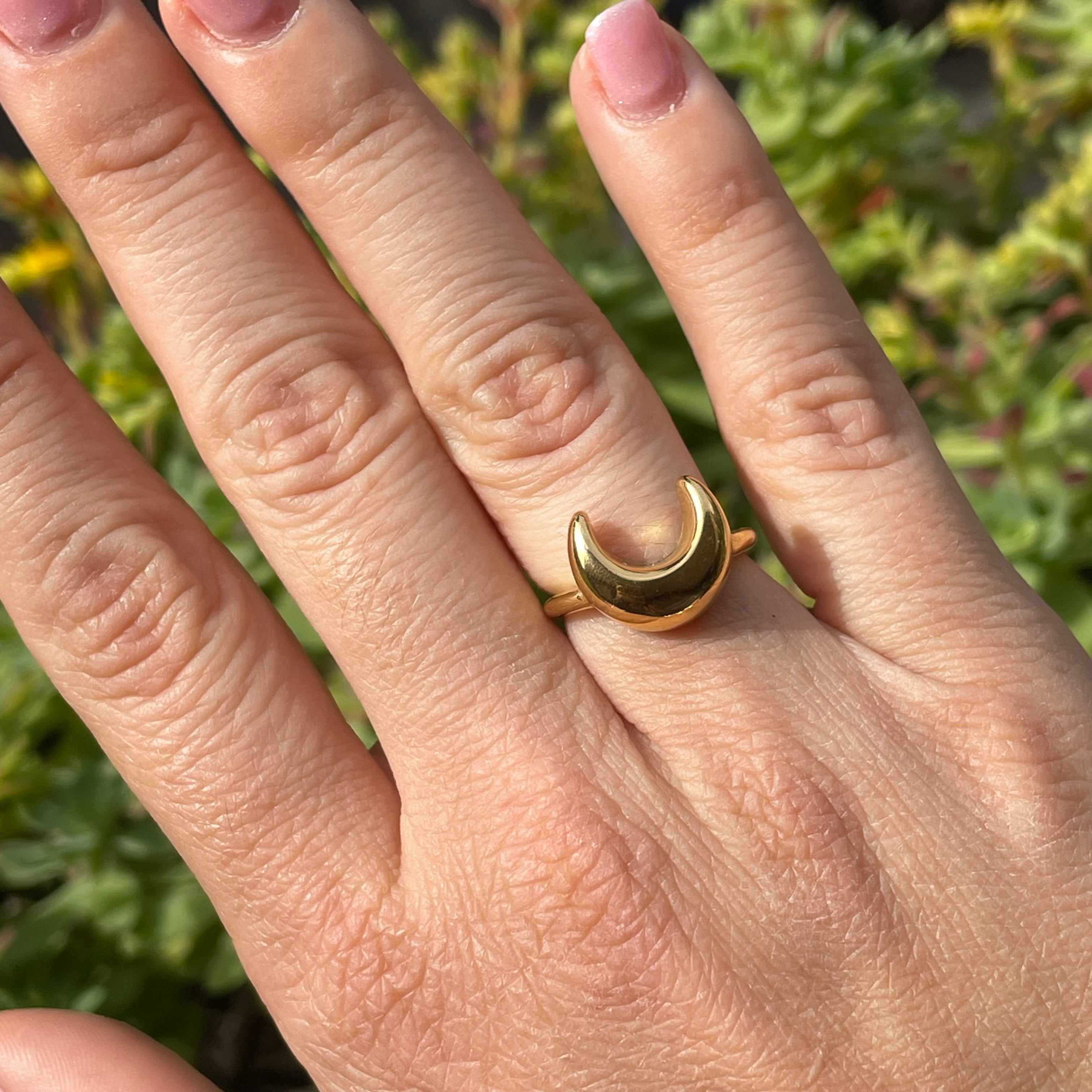 Anello luna 2 colori