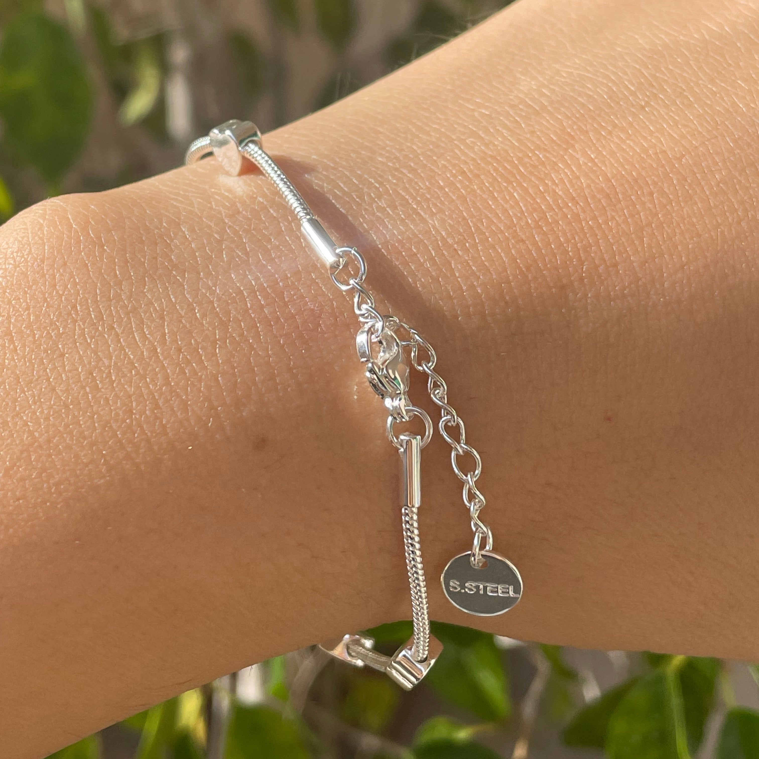 Bracciale cuori