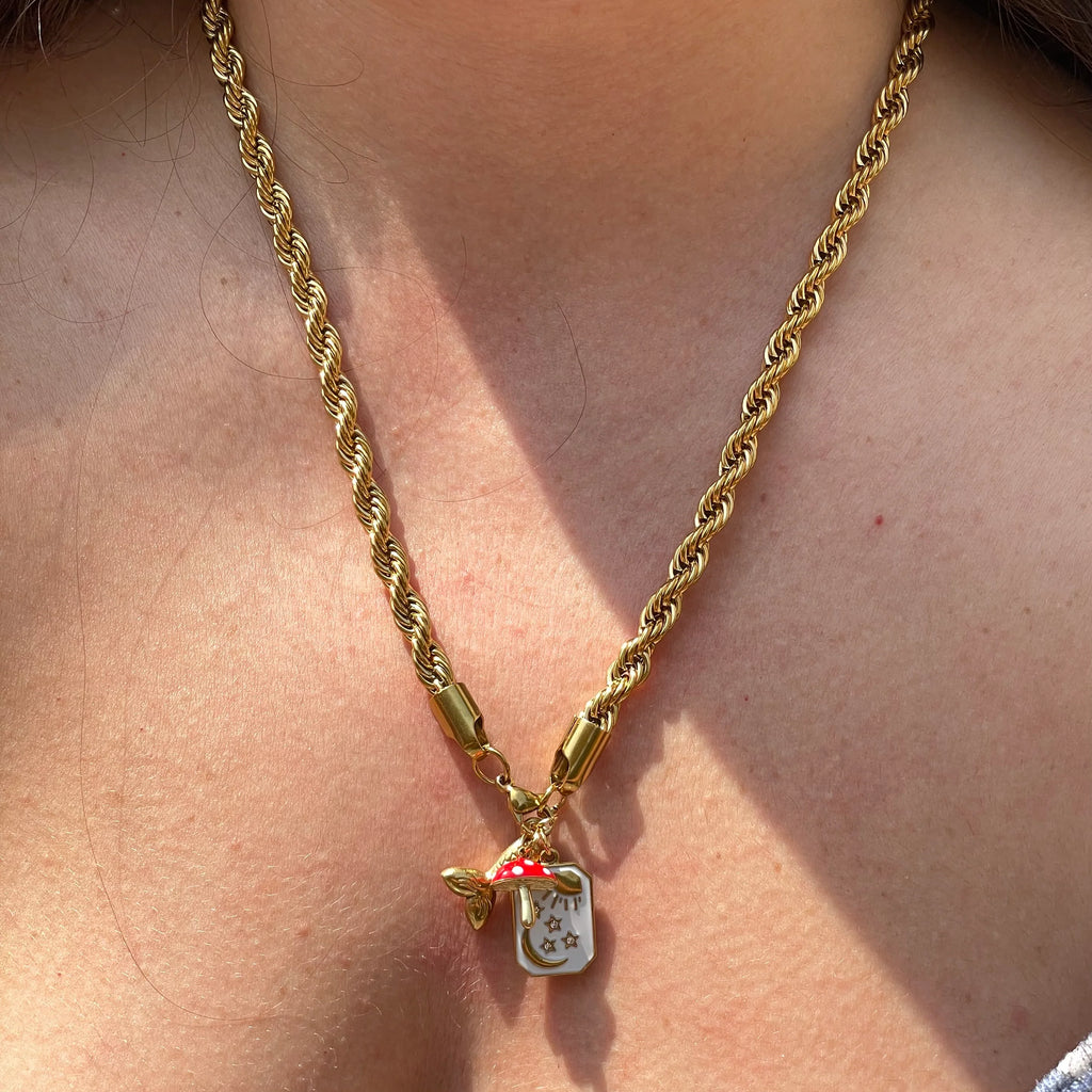 Collana torchon in 2 colori