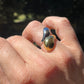 Anello doppia goccia in 3 colori