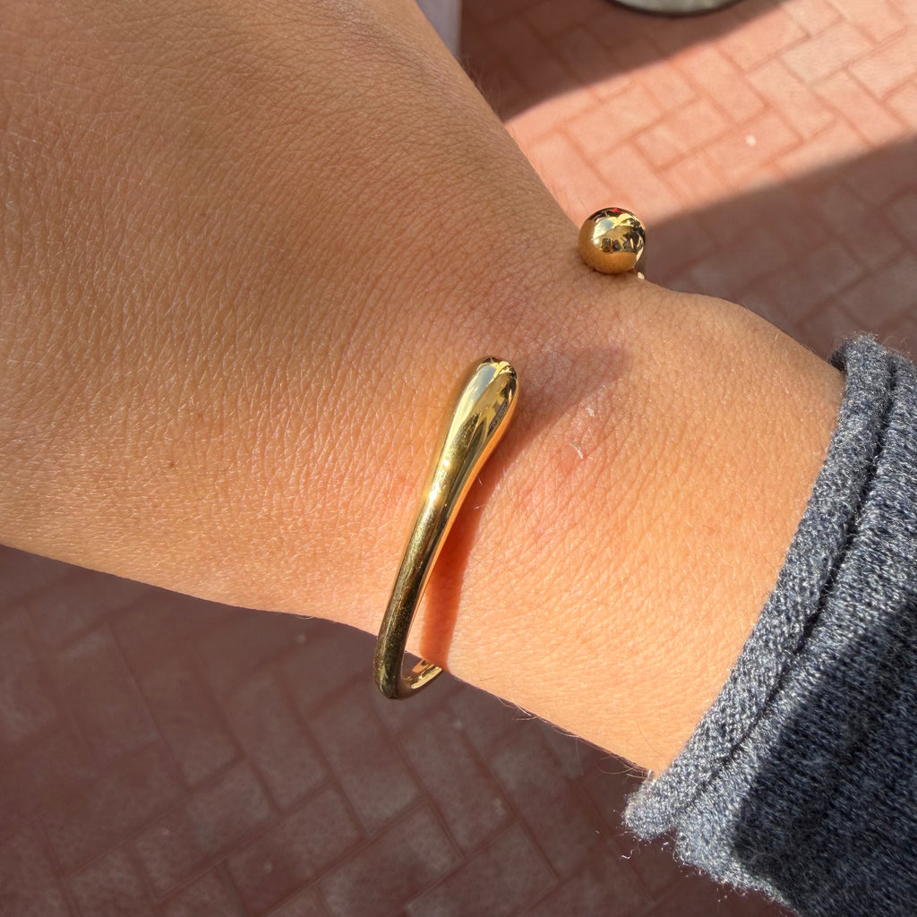 Bracciale rigido abbraccio in 2 colori