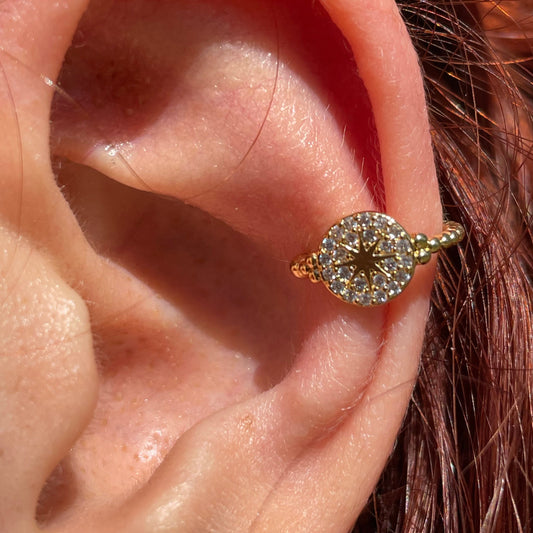 Ear cuff stella polare
