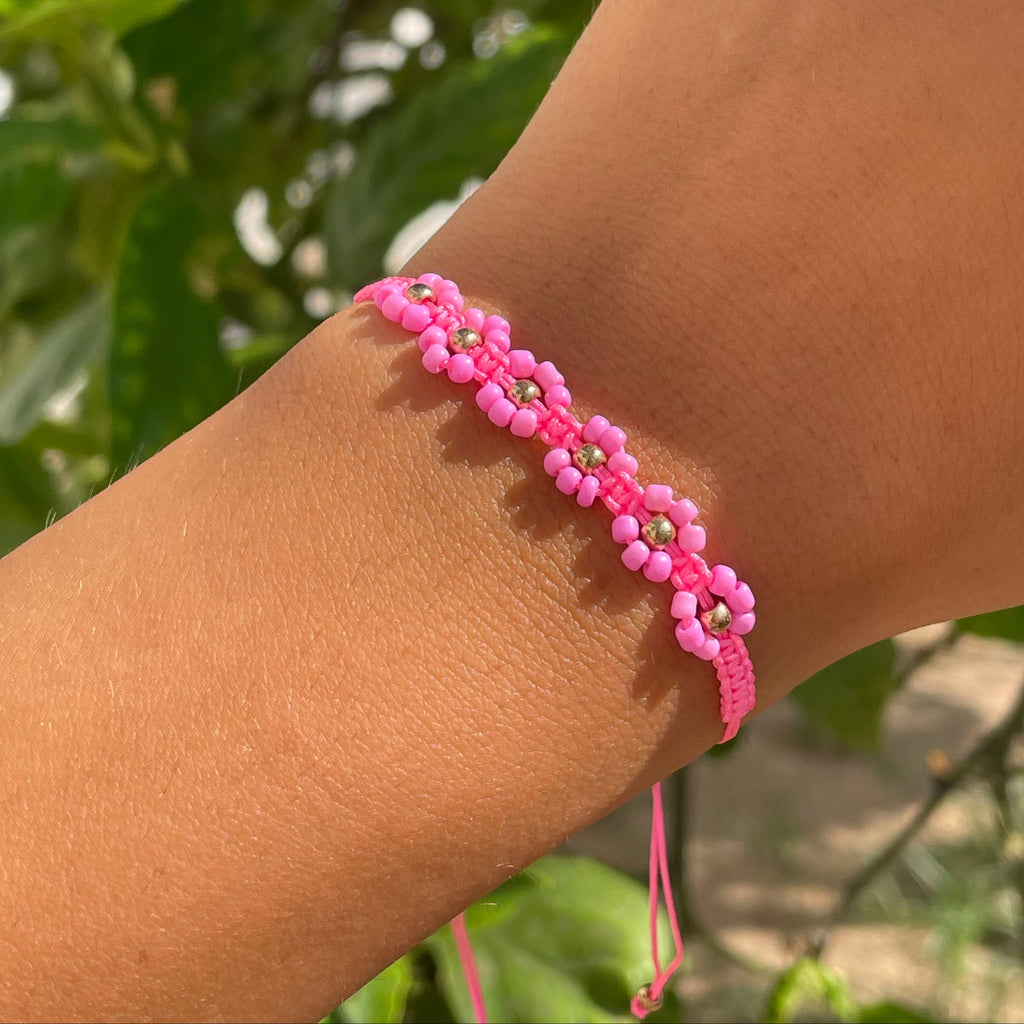 Bracciale fiorellino in 11 colori