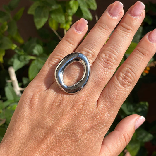 Anello circle in 2 colori