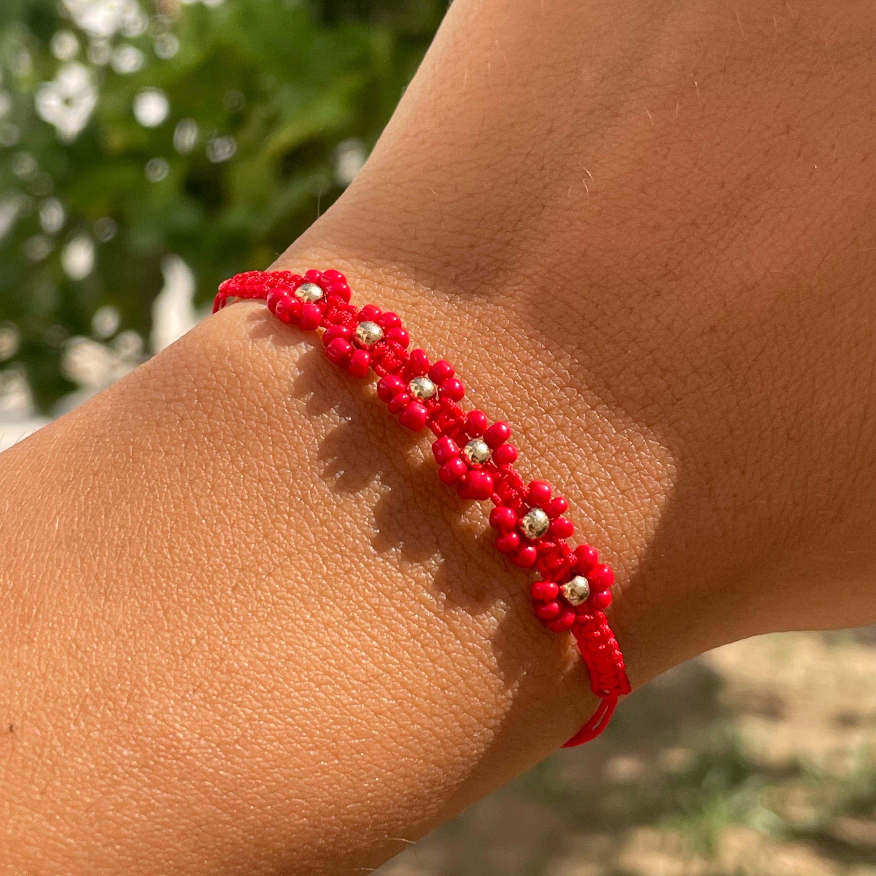 Bracciale fiorellino in 11 colori