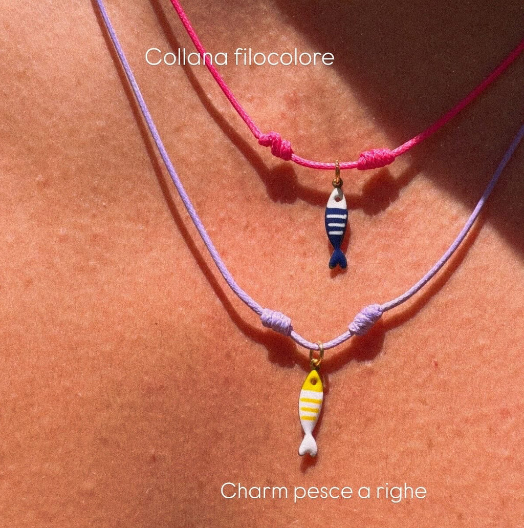 Charm pesce a righe