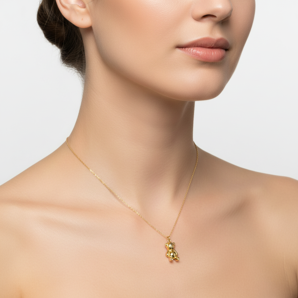 Collana teddy in 2 colori