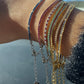Bracciale con zirconi in 7 colori
