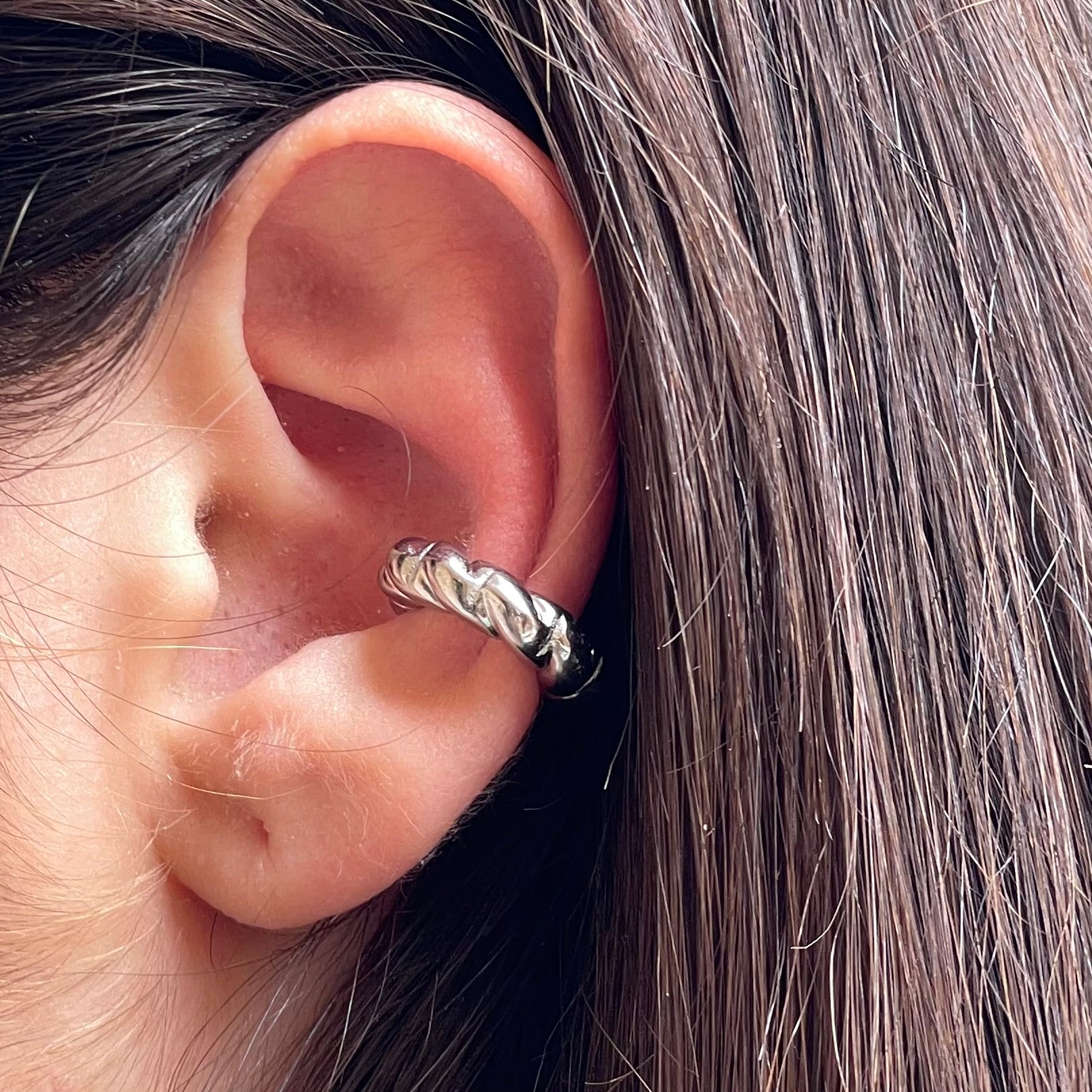 Ear cuff croissant piccolo in 2 colori