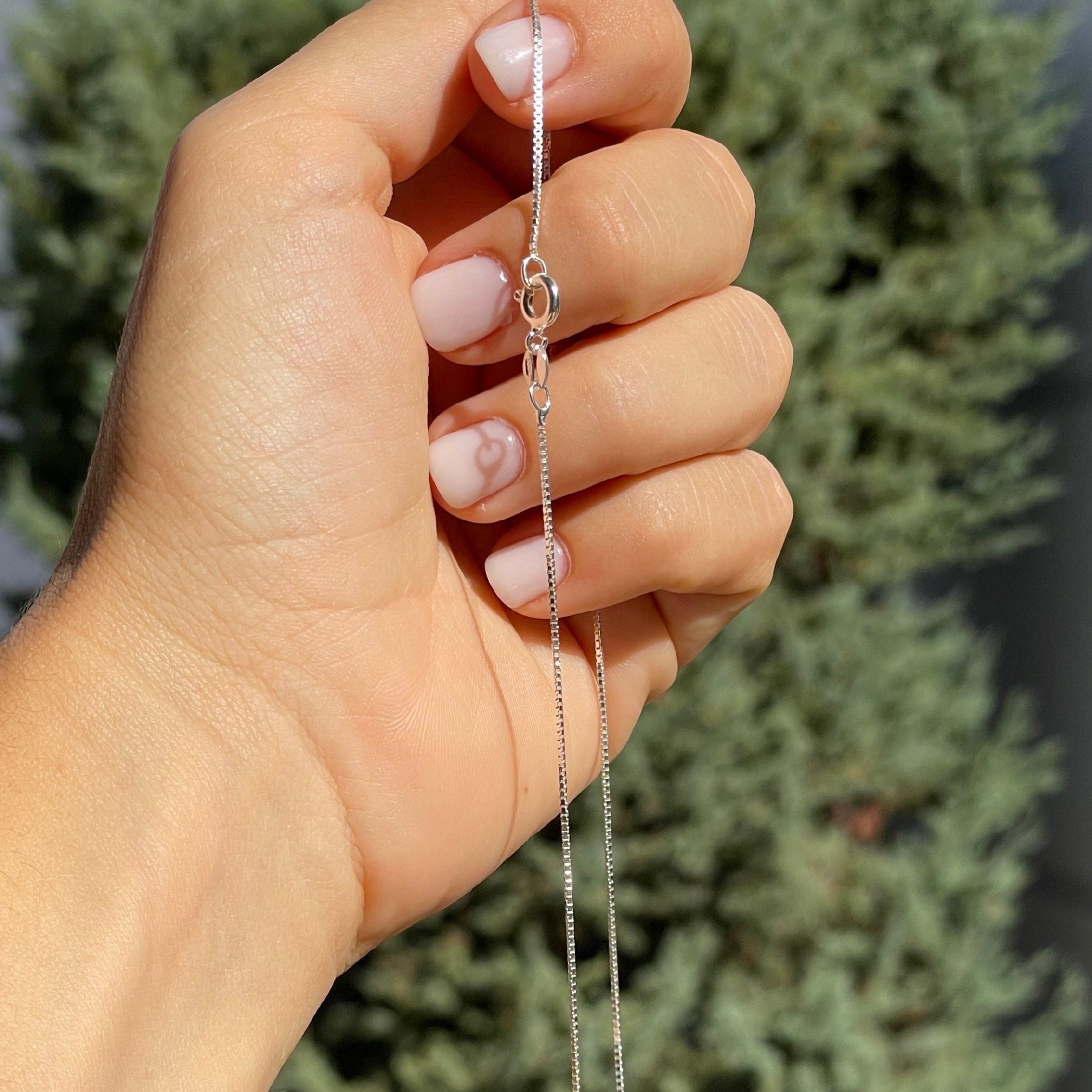 Collana filo in argento 925