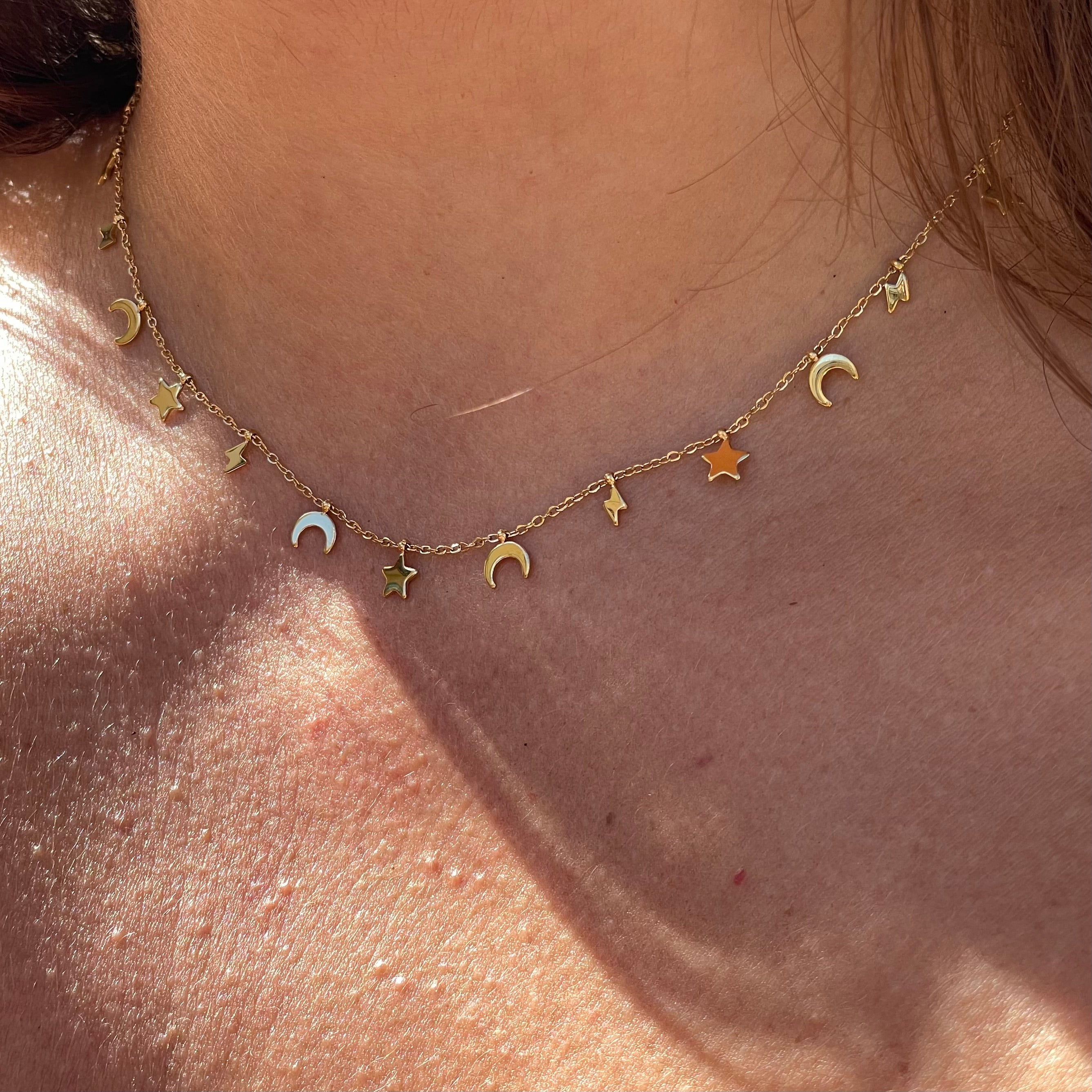 Collana universo in 2 colori
