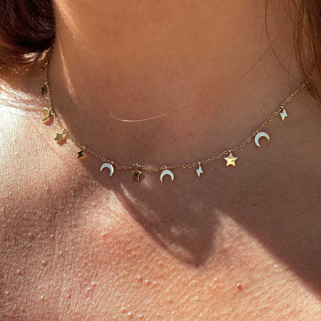 Collana universo in 2 colori