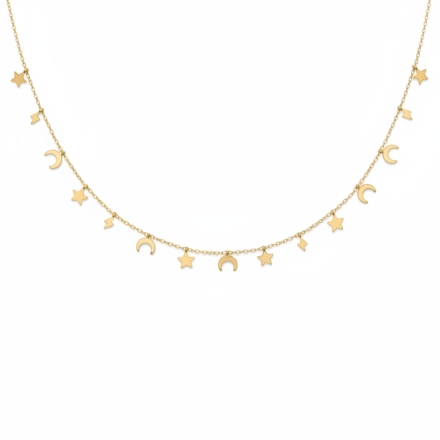 Collana universo in 2 colori