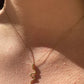 Collana con serpente in 2 colori