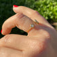 Anello sfere perlato