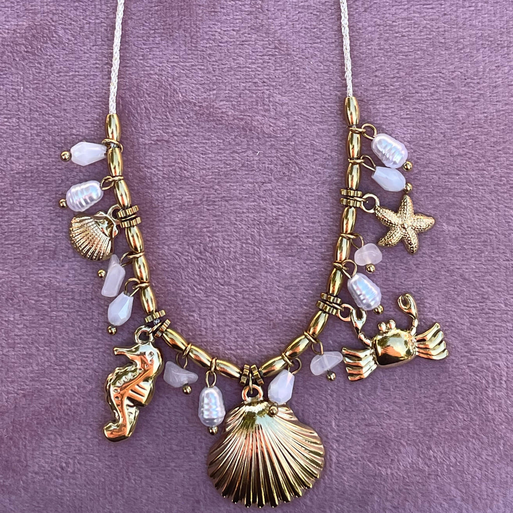 Collana tesori del mare in 4 colori