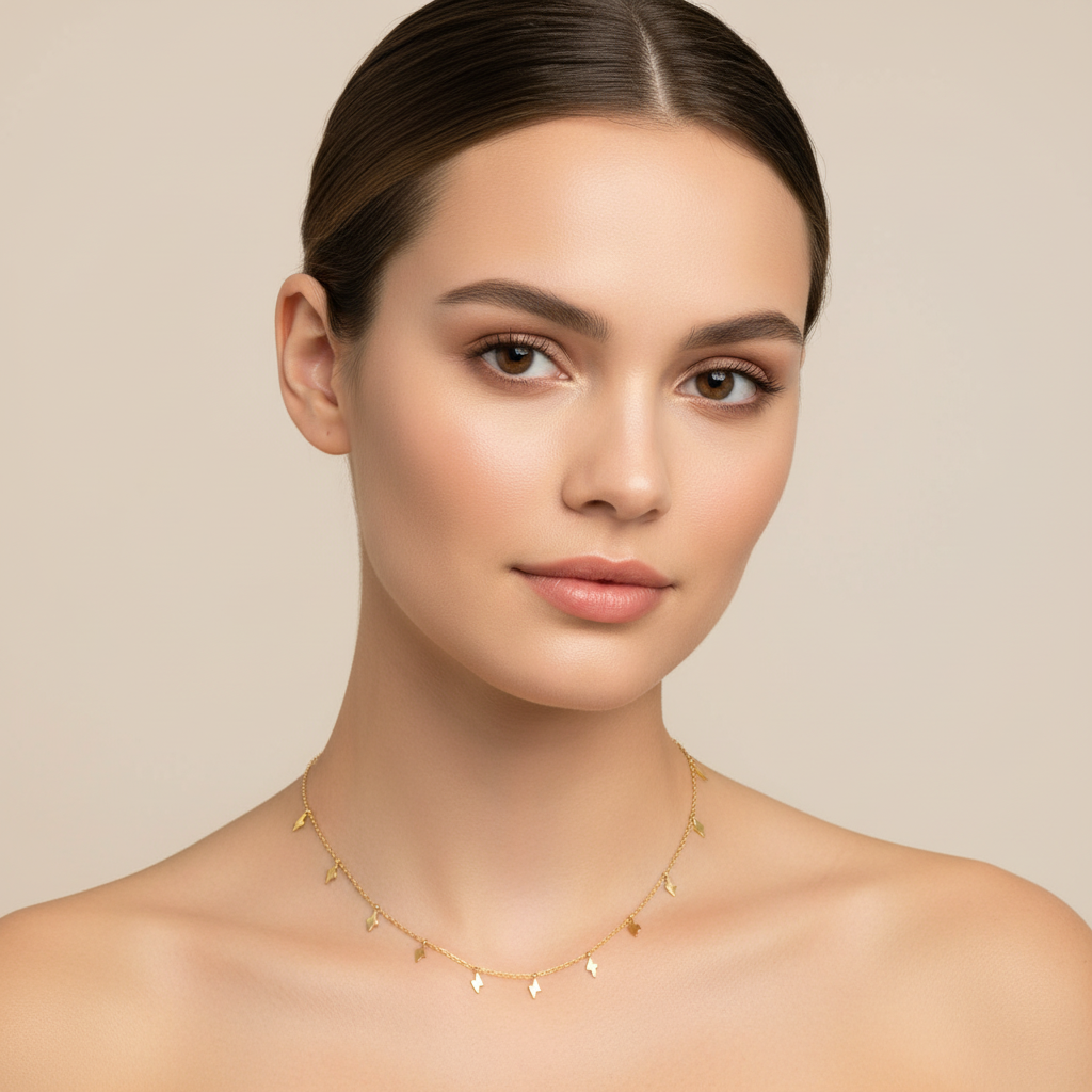 Collana fulmini in 2 colori