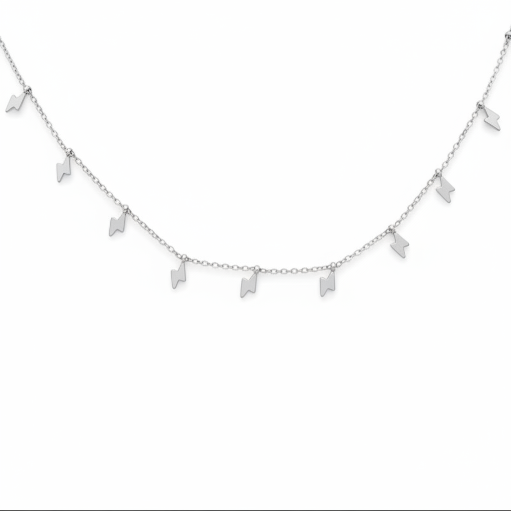 Collana fulmini in 2 colori