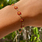 Bracciale con margherite in 9 colori