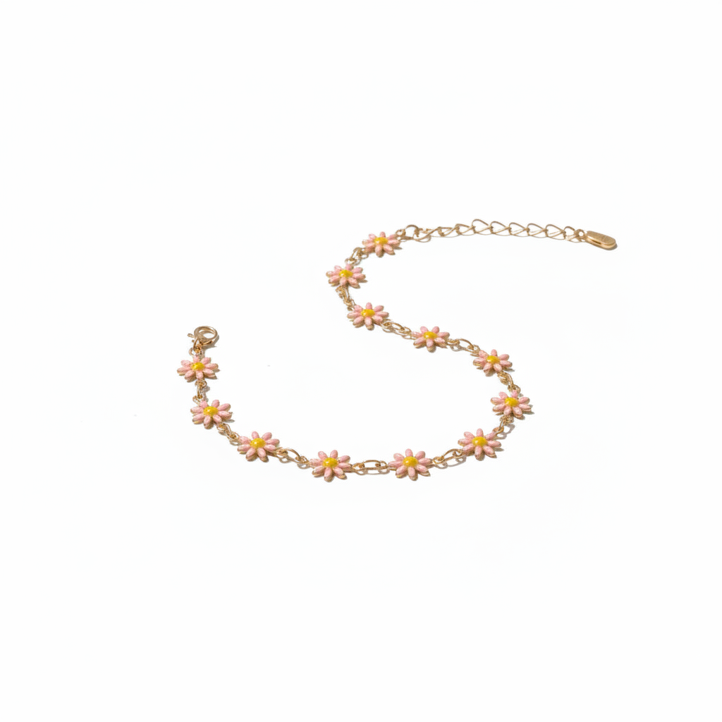 Bracciale fiorellina in 3 colori