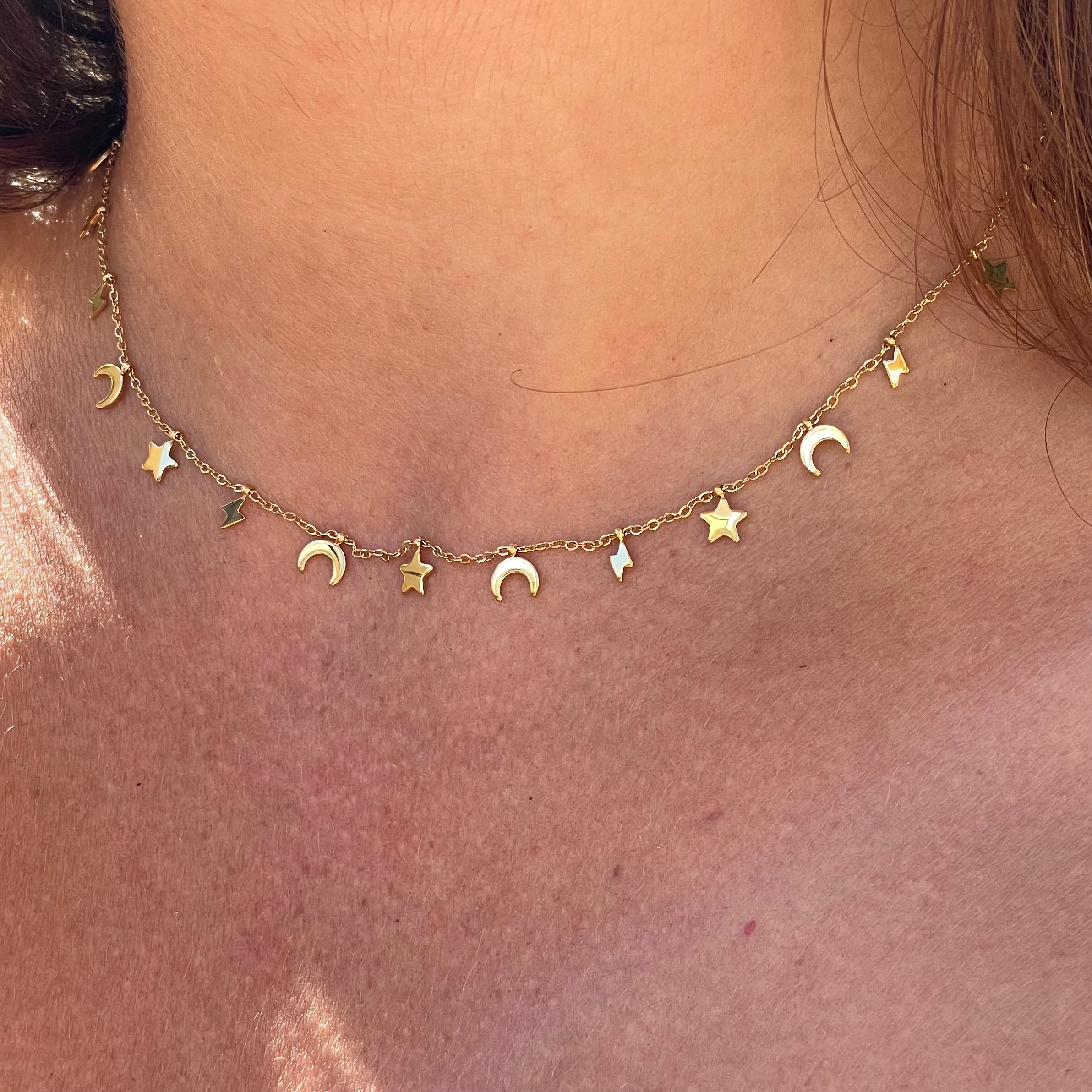 Collana universo in 2 colori