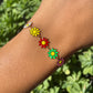 Bracciale margherite in 2 colori
