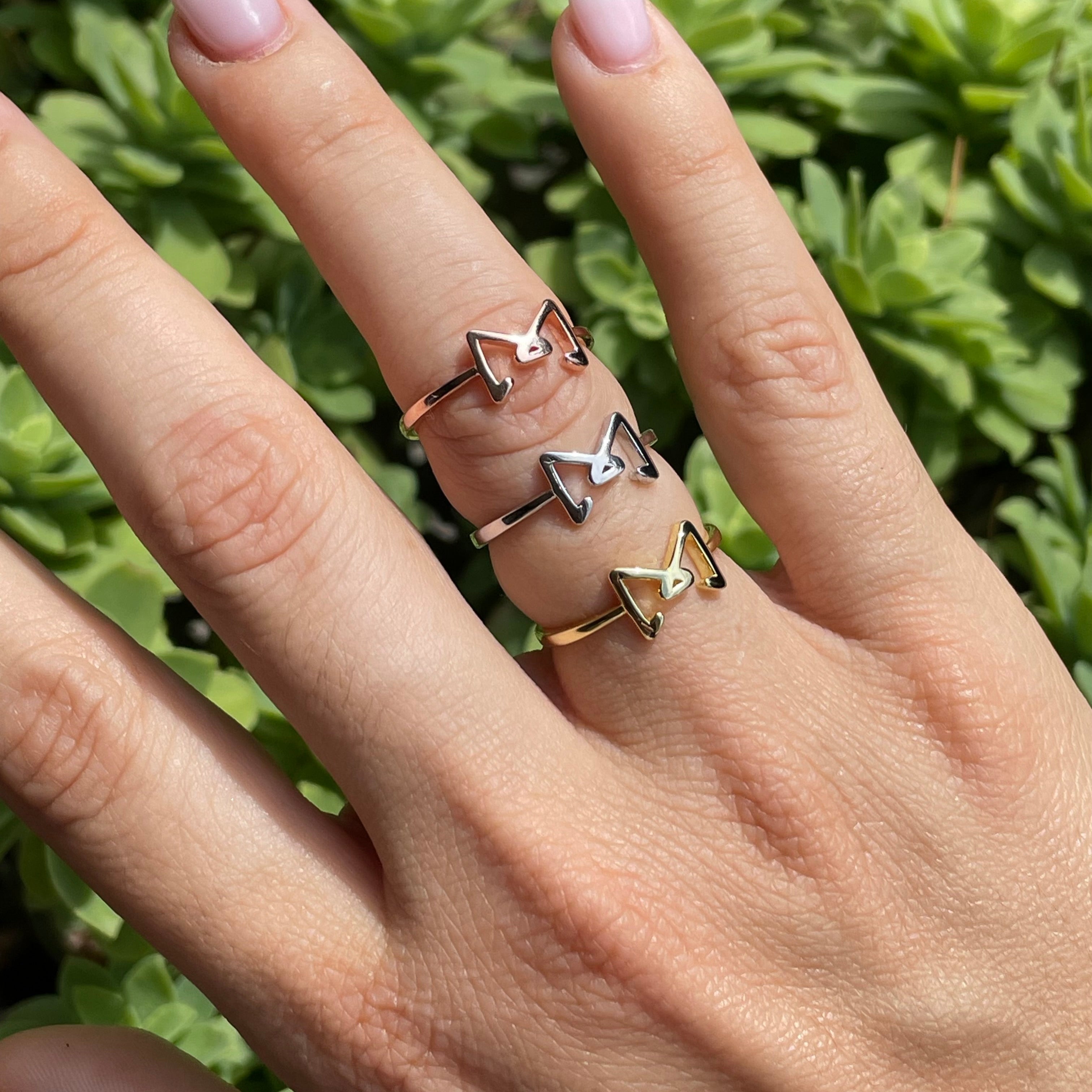 Anello Glowy Bow argento